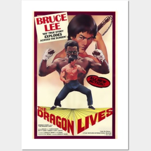 The Dragon Lives poster Posters and Art